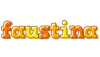 Faustina desert logo