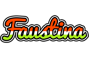Faustina exotic logo