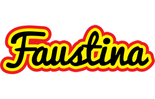 Faustina flaming logo