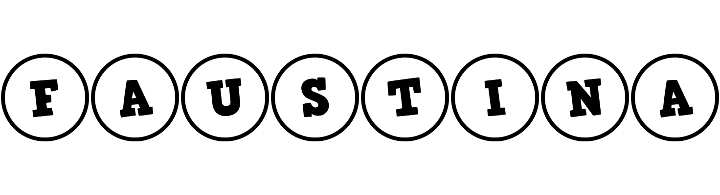 Faustina handy logo