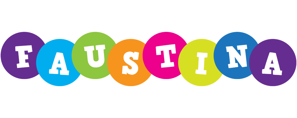 Faustina happy logo