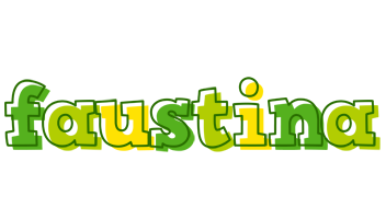 Faustina juice logo