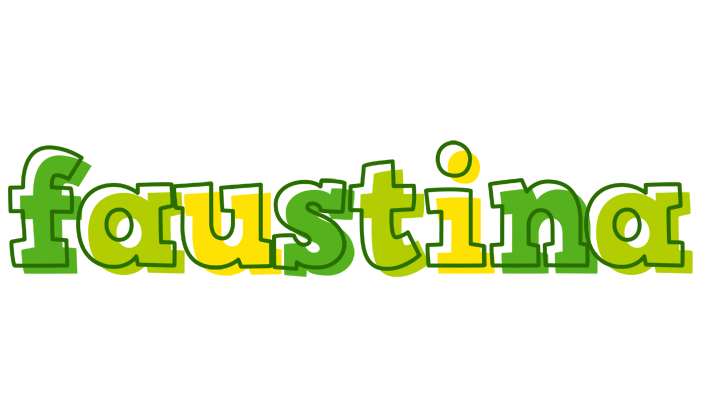 Faustina juice logo