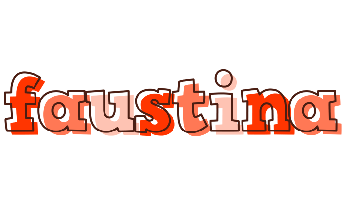 Faustina paint logo