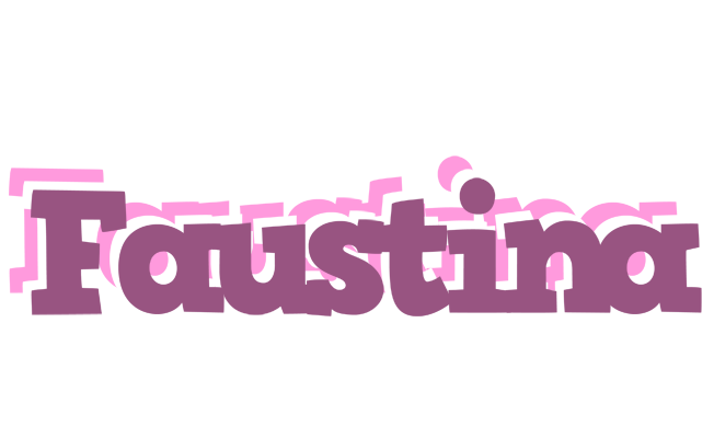 Faustina relaxing logo
