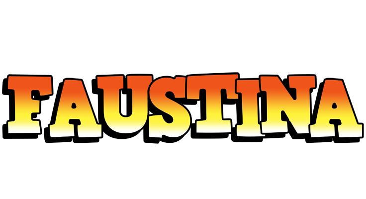 Faustina sunset logo