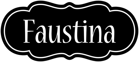 Faustina welcome logo