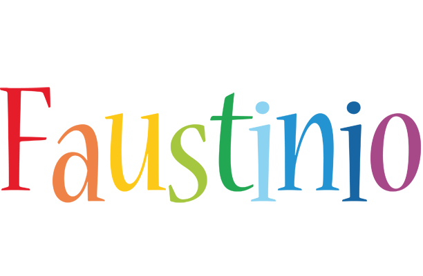 Faustinio birthday logo