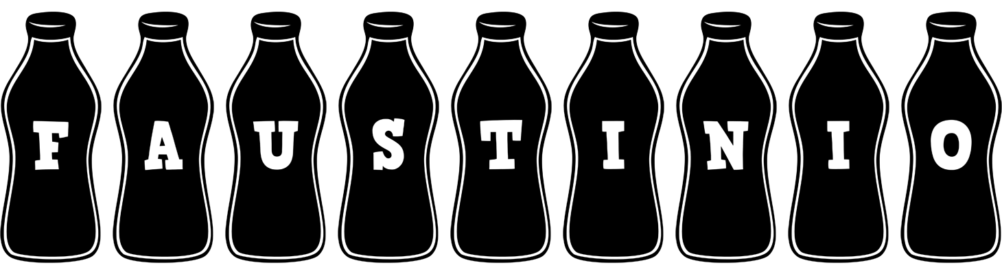 Faustinio bottle logo