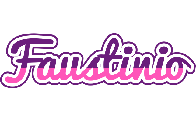 Faustinio cheerful logo