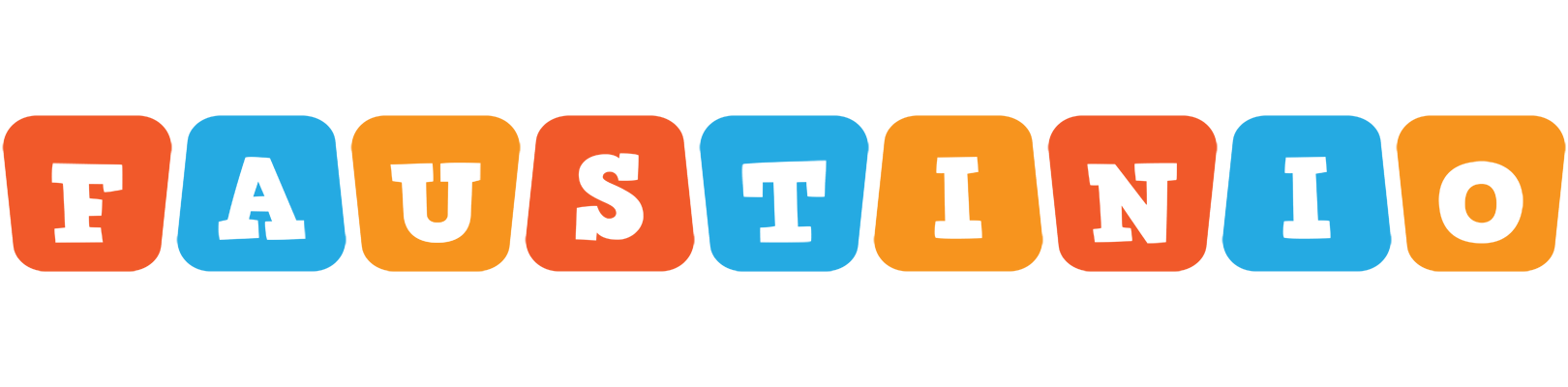 Faustinio comics logo