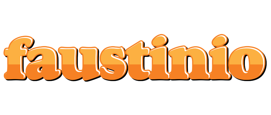 Faustinio orange logo