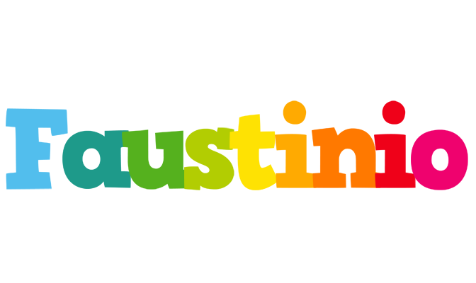 Faustinio rainbows logo