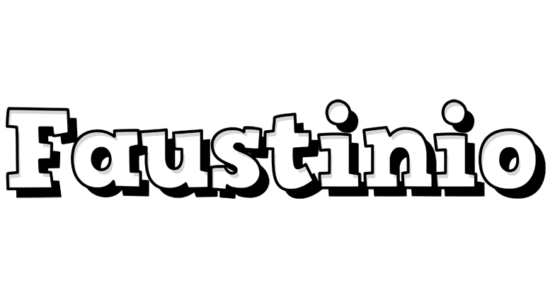 Faustinio snowing logo