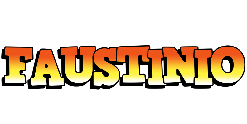 Faustinio sunset logo
