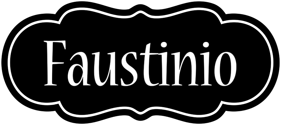 Faustinio welcome logo