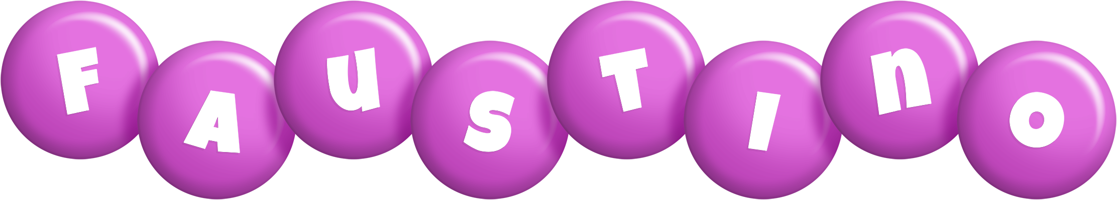 Faustino candy-purple logo