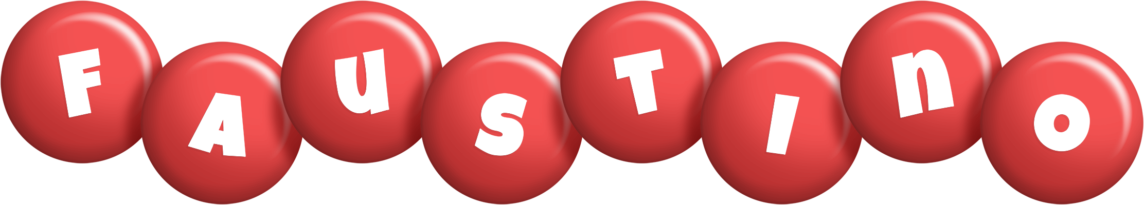 Faustino candy-red logo