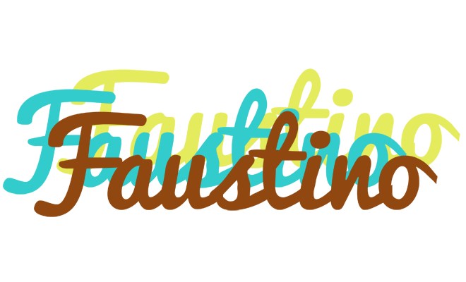 Faustino cupcake logo