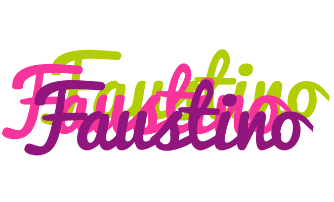 Faustino flowers logo