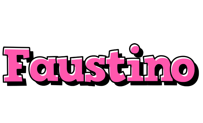 Faustino girlish logo