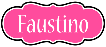 Faustino invitation logo