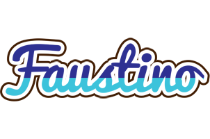 Faustino raining logo