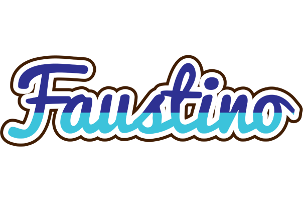 Faustino raining logo
