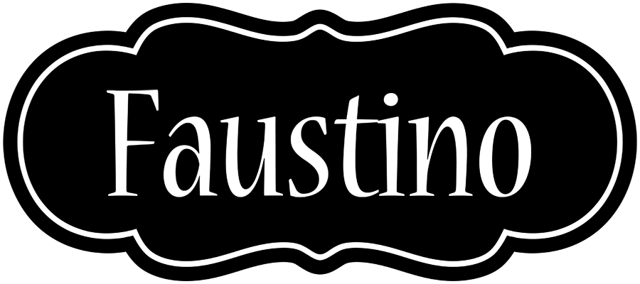 Faustino welcome logo