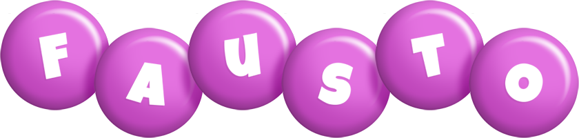 Fausto candy-purple logo