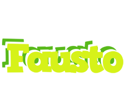 Fausto citrus logo
