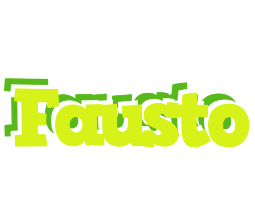 Fausto citrus logo