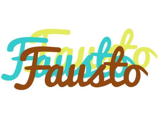 Fausto cupcake logo