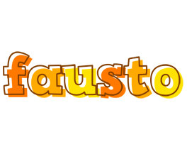 Fausto desert logo