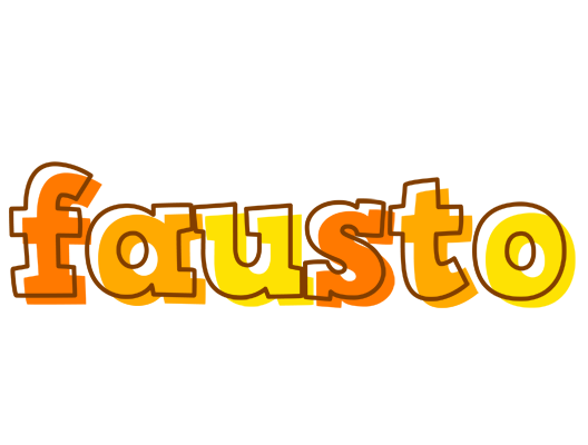 Fausto desert logo