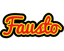 Fausto fireman logo