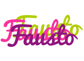 Fausto flowers logo