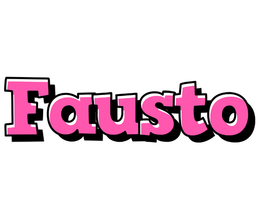 Fausto girlish logo