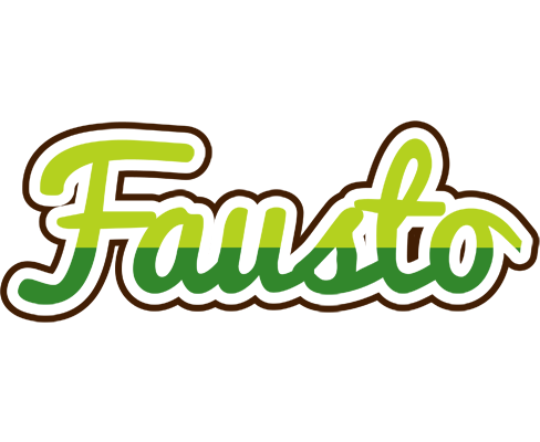 Fausto golfing logo