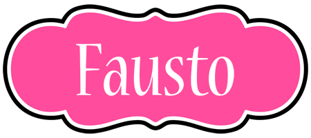 Fausto invitation logo