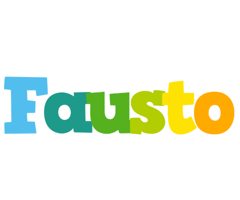 Fausto rainbows logo