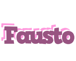 Fausto relaxing logo