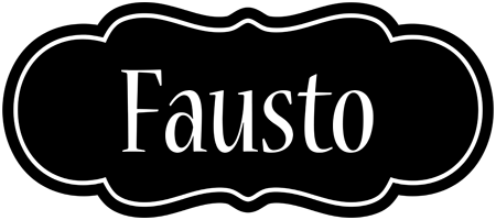 Fausto welcome logo