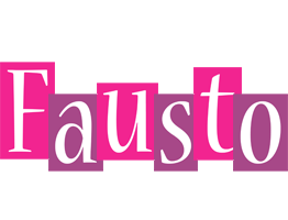 Fausto whine logo