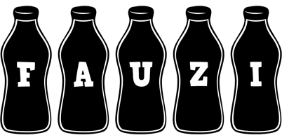 Fauzi bottle logo