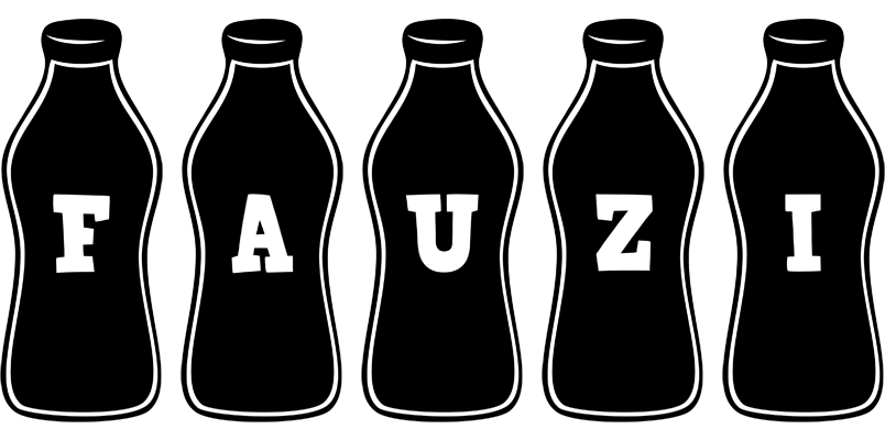 Fauzi bottle logo