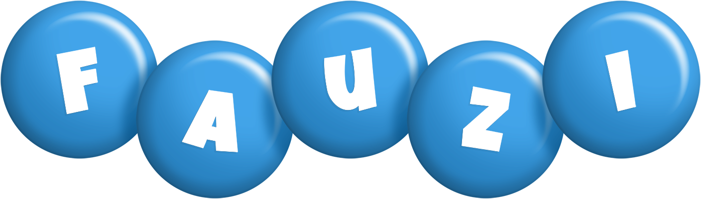 Fauzi candy-blue logo