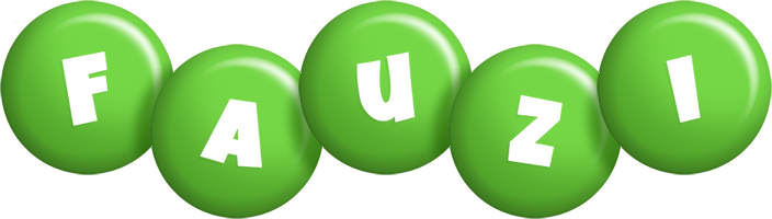 Fauzi candy-green logo