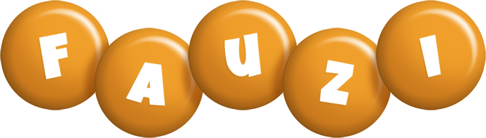 Fauzi candy-orange logo