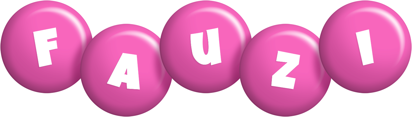 Fauzi candy-pink logo